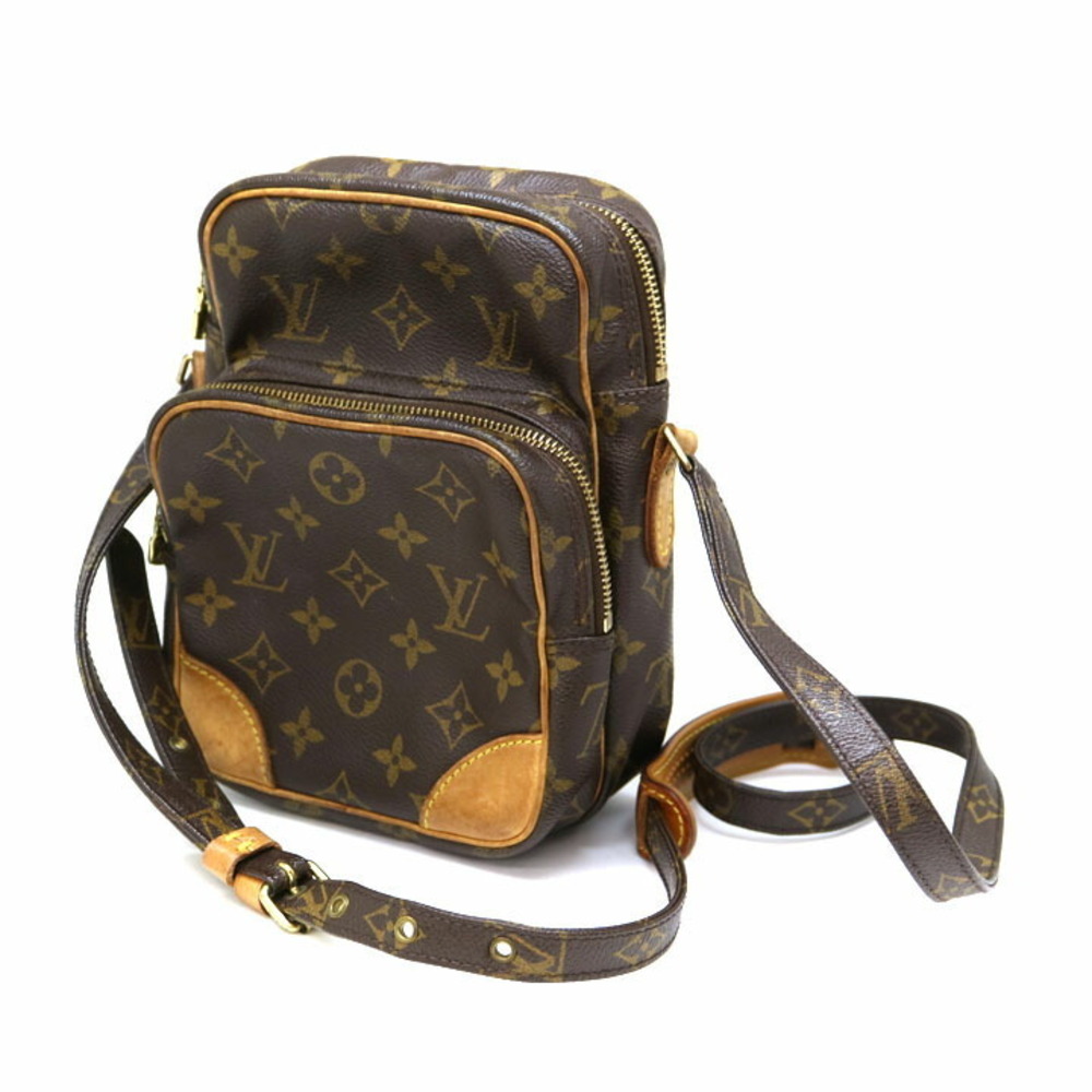 LOUIS VUITTON Amazon Shoulder Bag Monogram Canvas Brown LV